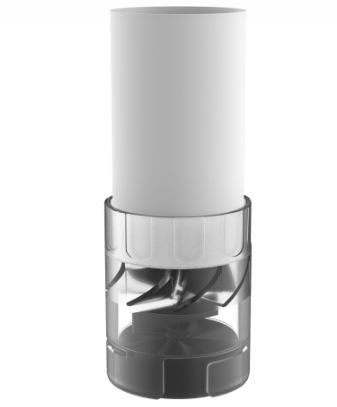 MOUTHPIECE,Disposable, factory-calibrated turbine flowmir, individually packaged with cardboard mouthpiece